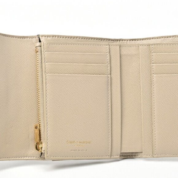 Saint Laurent Monogram Trifold Wallet 403943BOW019607 - Picture 6 of 10